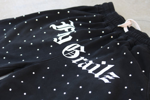 Grailz Rhinestone Shorts